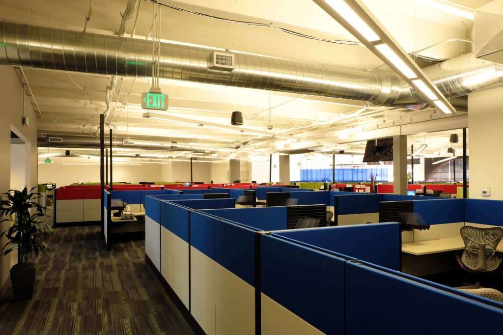 Interior Construction of American Financing Office Space header