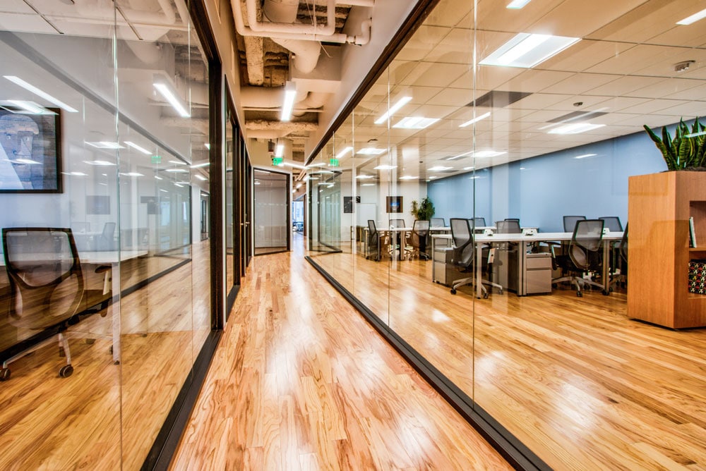 LA Financial District Coworking Space header