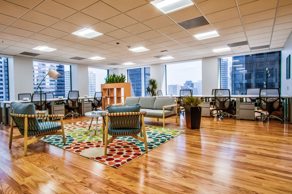 LA Financial District Coworking Space header