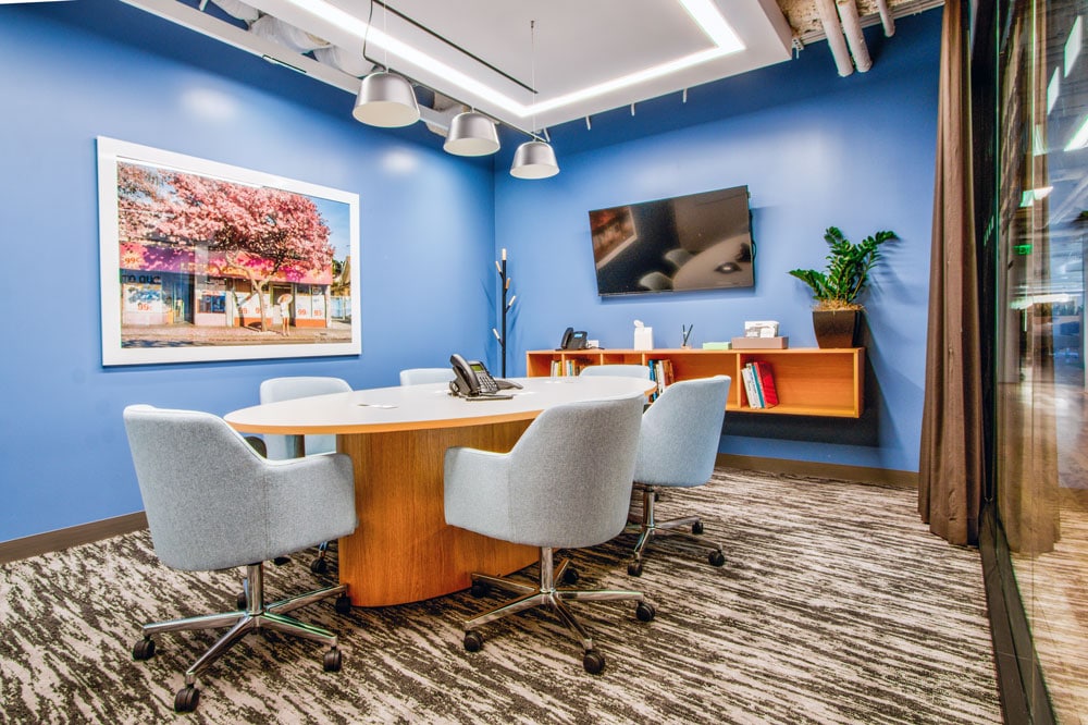 LA Financial District Coworking Space header