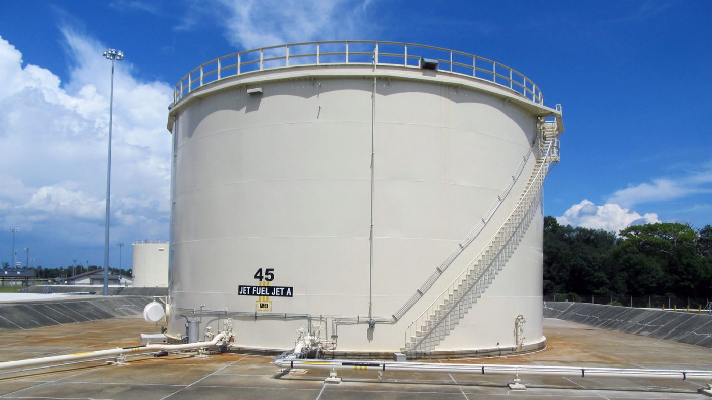 Eglin Air Force Base, Tank 45 Completion