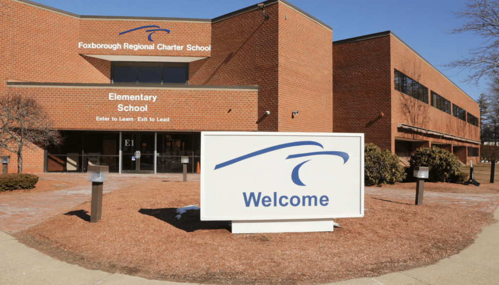 Foxborough Regional Charter School header