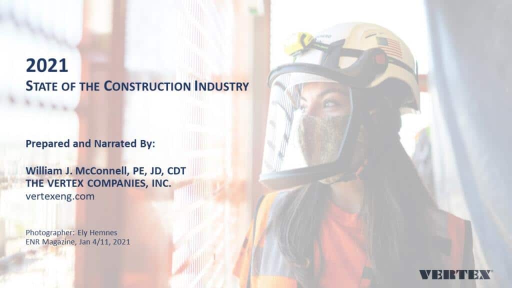 Vertex 2021 State of the Construction Industry by Bill McConnell