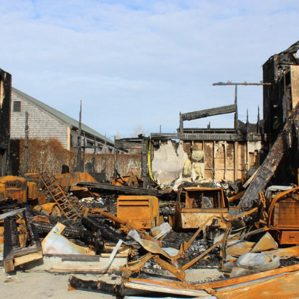 Storage Facility Fire