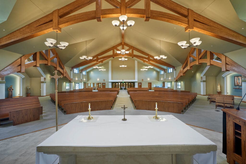 St. Francis of Assisi Catholic Church header