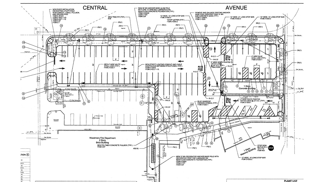 Reconstruction of Parking Field W-3, Woodmere Hewlett Parking District