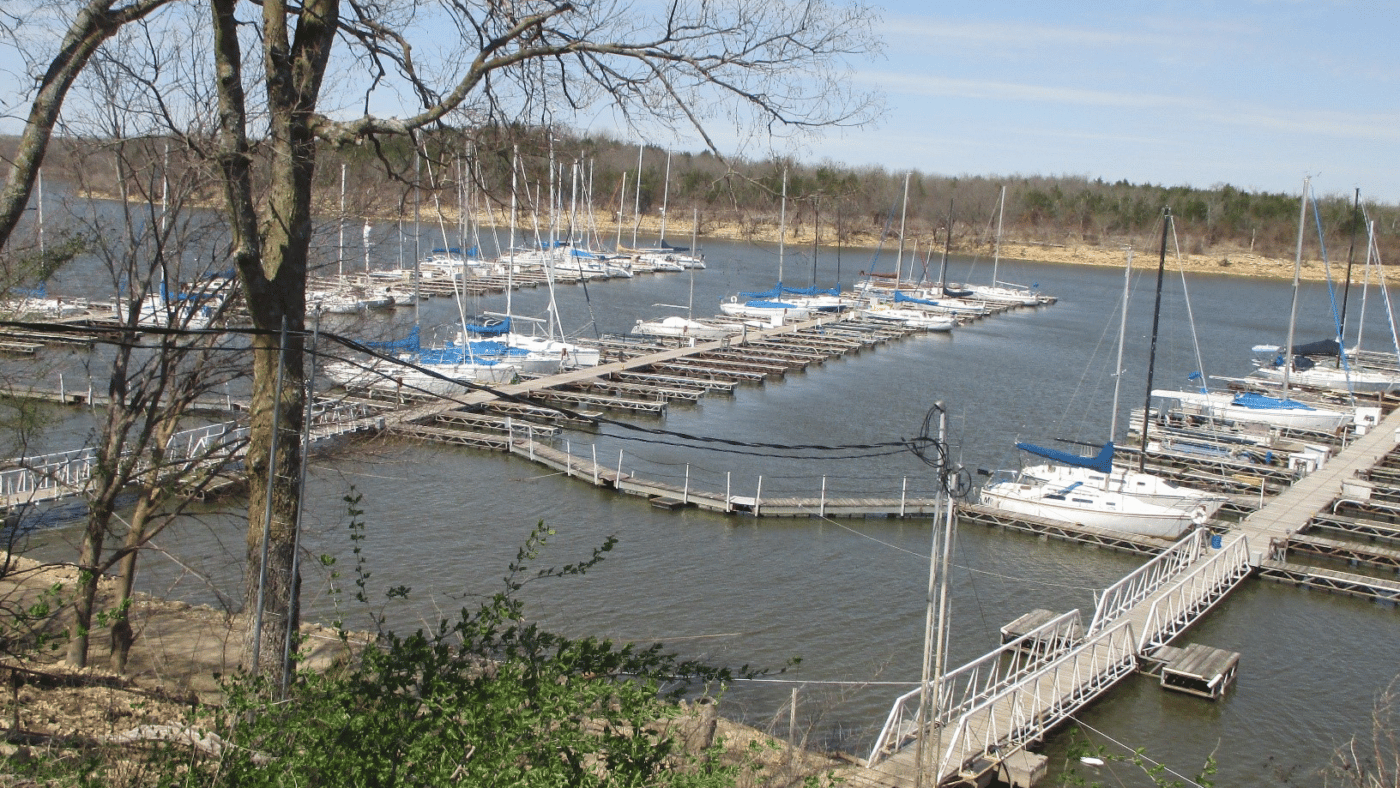 Marina Boat Dock and Breakwater Flood Damage