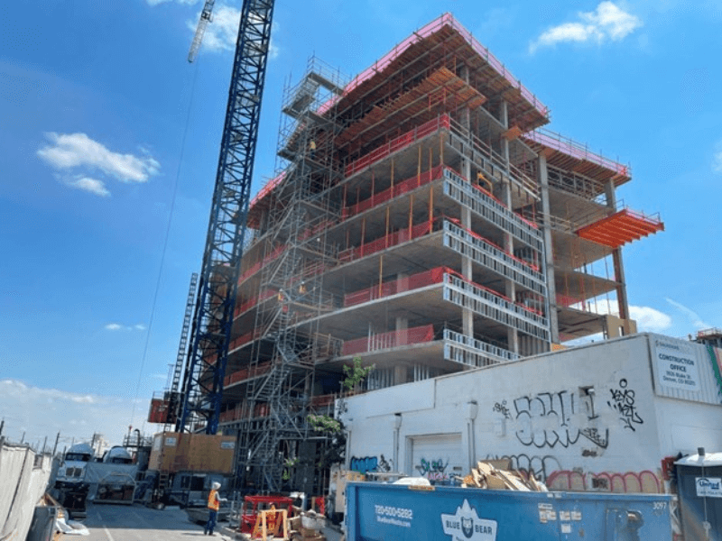 One River North Construction Monitoring header
