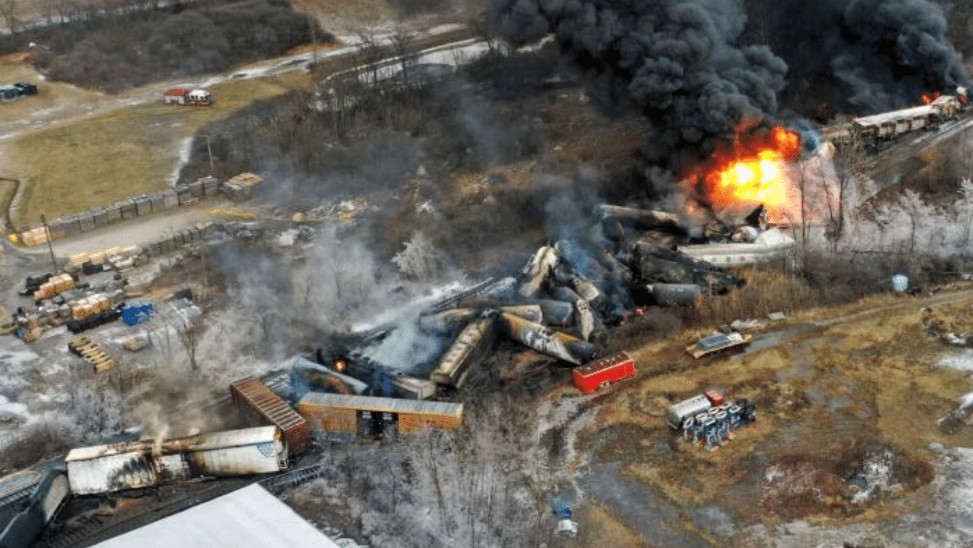 Evaluation of Environmental Contamination Claims after Train Derailment: East Palestine, OH
