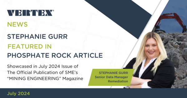 Stephanie Gurr Featured in July 2024 edition of SME Mining Engineering Magazine