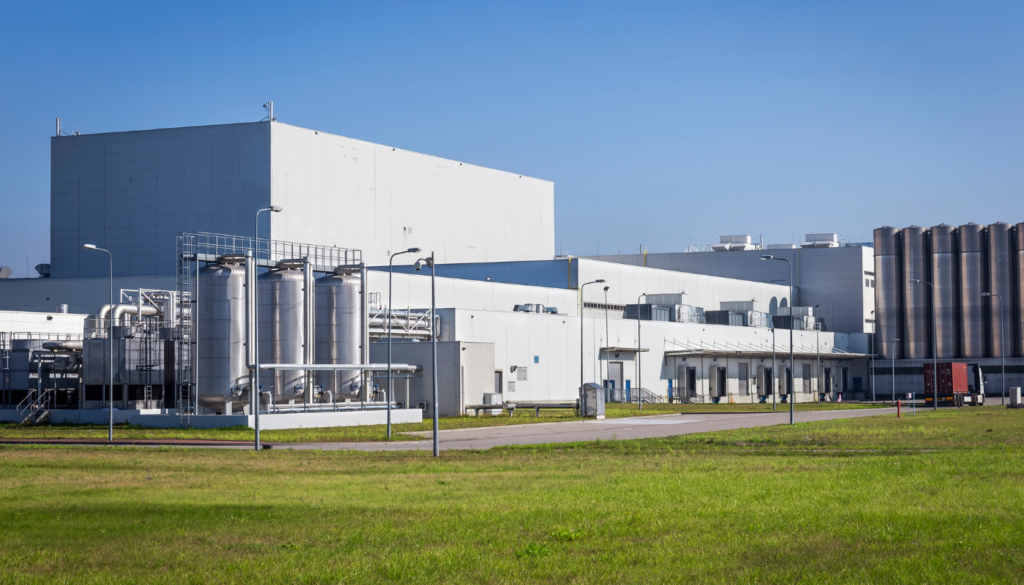 Industrial Manufacturing Facility Exterior