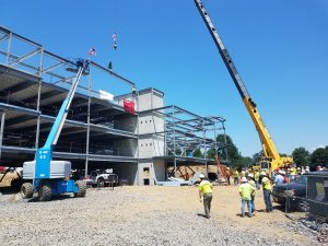 VERTEX Attends Topping Out Ceremony in Chadds Ford, PA on July 11, 2018