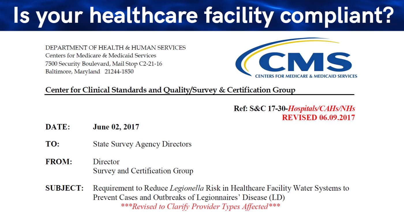 CMS Mandates Water Management Programs in Healthcare Facilities | VERTEX