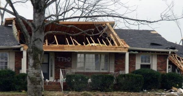 Wind Uplift Damage to Wood Framed Residential Construction
