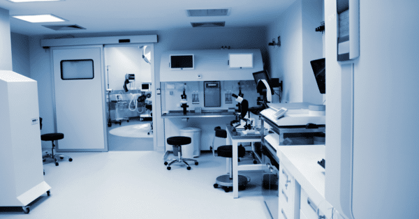 Modern Hospital laboratory