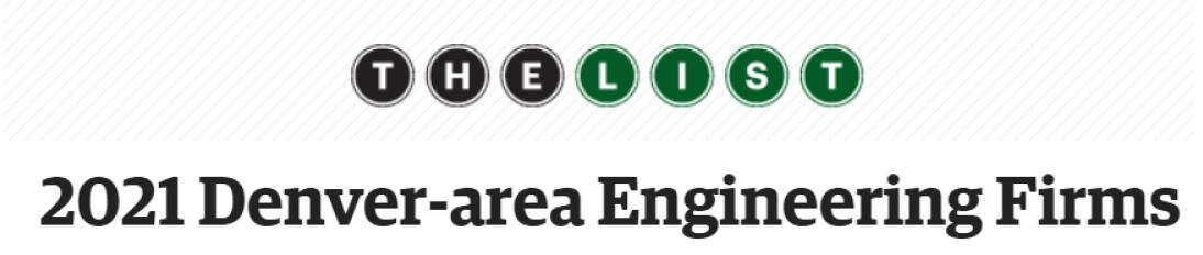 Denver Business Journal Top Engineering Firms 2021