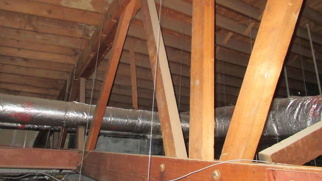 Wooden Bowstring Truss Failure