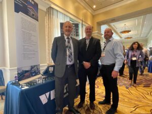 John Kreitz, Dan Mondo and Scott Cabeza at VERTEX's booth