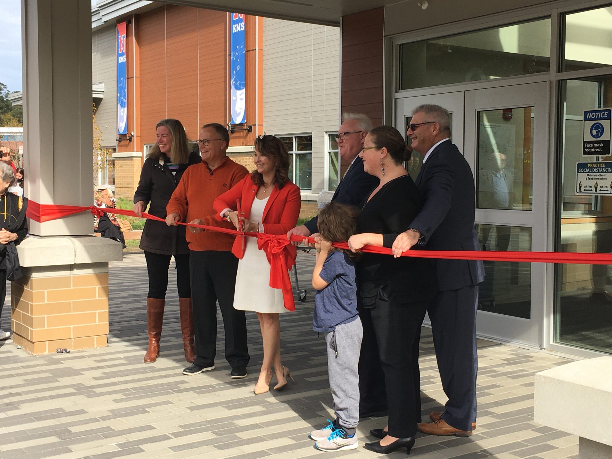 Solar Project Ribbon-Cutting Ceremony at Clinton Elementary – BBS Arch