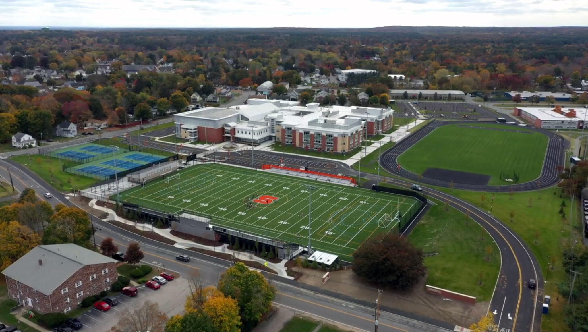 New Stoughton High School First Outdoor Graduation VERTEX